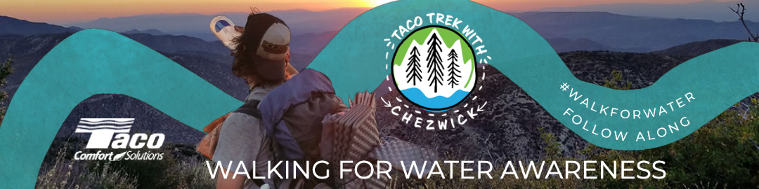 Taco Comfort Solutions and Chezwick. Walking for water awareness.