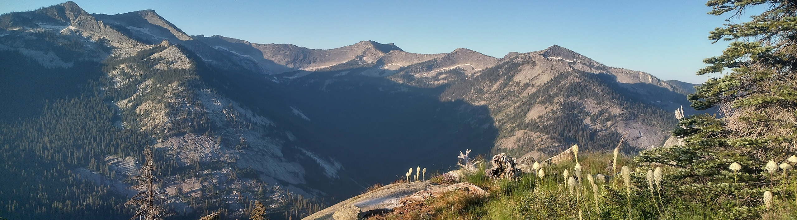 Chezwick sits atop a mountain vista